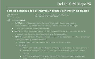 La II Semana de la Pyme acoge el Foro de Economía Social, innovación social y generación de empleo